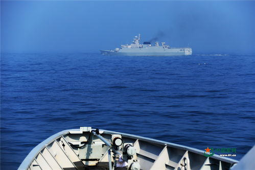 潮州艦與泉州艦海上編隊實戰化訓練 海空聯合出擊壯闊場面